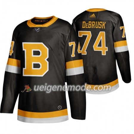 Herren Eishockey Boston Bruins Trikot Jake DeBrusk 74 Adidas 2019-2020 Schwarz Authentic